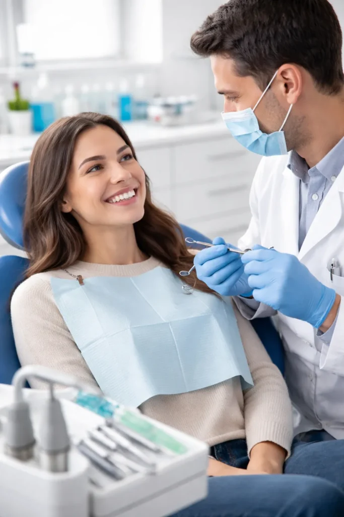 paciente en siila odontologica